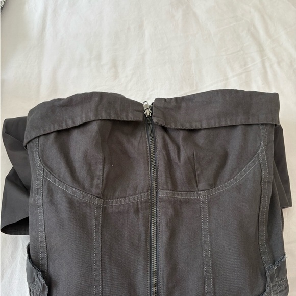 Charcoal grey/black Women's dress - Picture 9 of 9